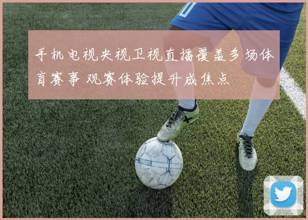 手机电视央视卫视直播覆盖多场体育赛事 观赛体验提升成焦点